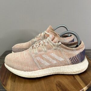 Adidas Womens Size 8 Pureboost Go B75666 Pink Running Shoes Sneakers